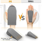 8 Pack Grey Extra Large Door Stopper, High 1.9 inches Big, Prevents Door Gaps & - Image 3