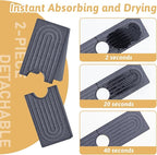 Faucet Mat for Kitchen Sink, Quick Drying Stone Sink Tray, Water Absorbent Soap - Image 5