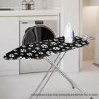 White Dog Paws Ironing Board Cover Heat Reflective Iron Pad - Image 2