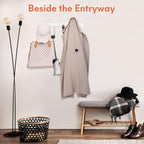 Coat Rack Wall Mount, Coat Hook Wall Mount, Wall Hooks - Image 6