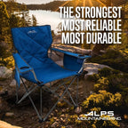 ALPS Mountaineering King Kong Camping Chairs for Adults with Mesh Cup Holders and Pockets, Built Durable and Reliable with Compact Foldable Steel Frame - Image 6