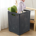 Kekow 1-Pack 42 L Plastic Collapsible Laundry Basket - Image 5