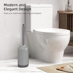 HAMITOR Toilet Bowl Brush Holder Set: Bathroom Deep Cleaning Toilet Cleaner - Image 6