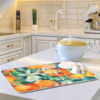Tarity Watercolor Orange Dish Drying Mat - Image 6