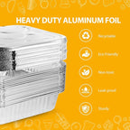 8"x8" Disposable Aluminum Foil Pans - Image 3