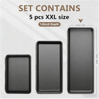 A-LUGEI【XX-Large Size】【5 Pcs】 Tool Box Organizer Tray Divider【Single Size】 - Image 2