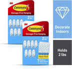 Command Clear Medium Hooks, 14 Hooks, 24 Strips - Image 2