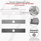 WIFORH Faucet Mat for Kitchen Sink, 24 inch Long Diatomite Fast Drying Stone - Image 2