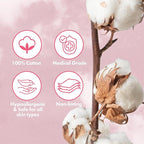 Intrinsics Large Silken 4x4 Esthetic Wipes | 4-Ply Premium Lint-Free Facial - Image 4