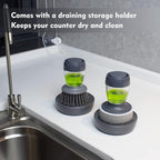 Dish Brush with Soap Dispenser, Kitchen Scrub Brush - Image 6
