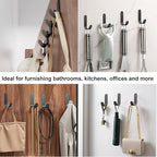 Adhesive Towel Hooks, Waterproof Oilproof Rustproof - Image 5
