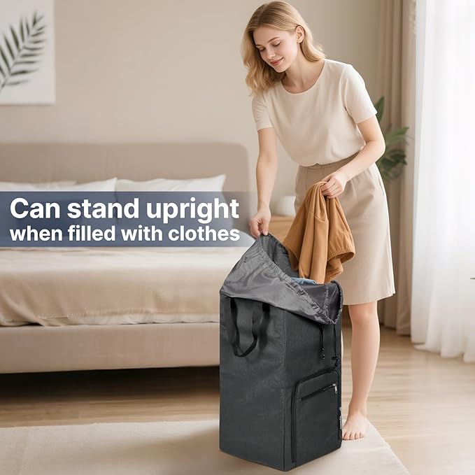 Bukere Laundry Backpack for College Students Dorm Essentials, Extra Large 90L - Image 3