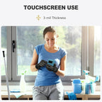 Black Vinyl Gloves, Food Grade Gloves Disposable Latex Free & Powder Free - Image 4