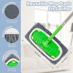Reusable Dry Sweeping Cloths Microfiber Wet Pads Refill Compatible - Image 3