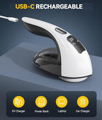 Rechargeable Fabric Shaver and Lint Remover, 3-Speed Adjustable Sweater Shaver - Image 6