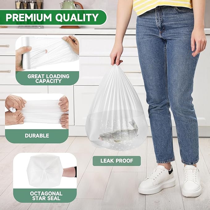 Compostable 2 Gallon Garbage Bags - Image 4