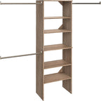 ClosetMaid SuiteSymphony Wood Closet Organizer Starter Kit by ClosetMaid