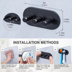 Electric Toothbrush Head Holder, Toothbrush Holders Wall Mounted, Adhesive - Image 9
