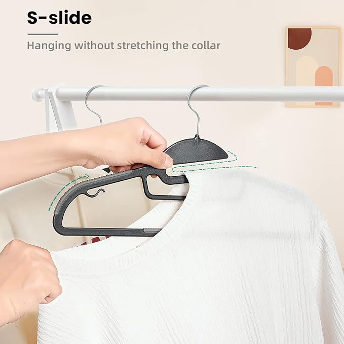 Heavy Duty Plastic Hangers 50 Pack - Image 4