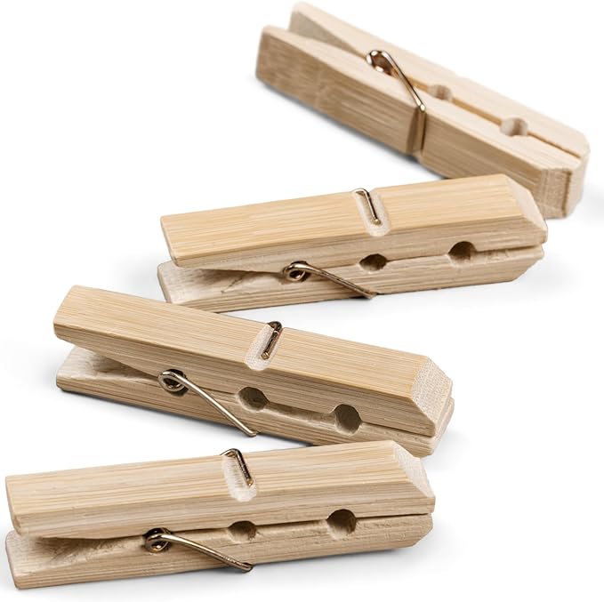 Leisure Arts Natural Clothespins Wood 1.5" Wide 30pc - Image 7