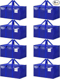 8 Pack Extra Large Heavy Duty Moving Bags, Reinforced Handles & Heavy-Duty by ukeetap
