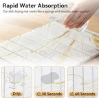 Stone Drying Mat for Kitchen Counter - Image 3