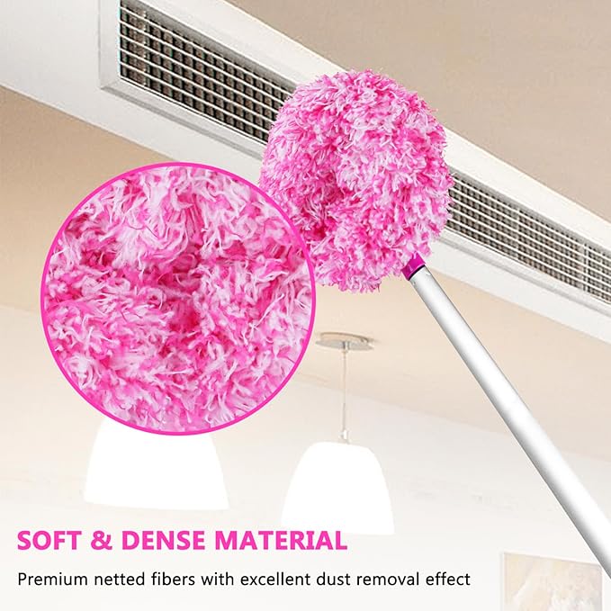 Ceiling Fan Cleaner Duster Reusable Microfiber Ceiling Fan Blade Cleaner - Image 5