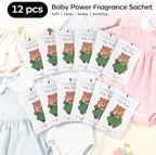 MYARO 12 Packs Baby Powder Scent Sachets Room Air Freshener - Image 7