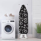 Stretchy Home Ironing Board Cover, Moon Sun Star Print Ironing Board Cover - Image 3