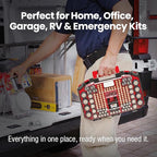 Battery Daddy Storage & Organizer Case w/Light and Tester, Stores & Protects - Image 8