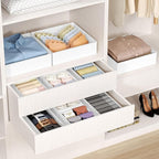 DIMJ Drawer Organizer Clothes- 30 Pack Baby Dresser Organizer - Image 4