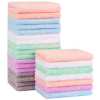 Orighty Baby Washcloths 24-Pack, Microfiber Coral Fleece Baby Towels, Super by AllRightinOrighty