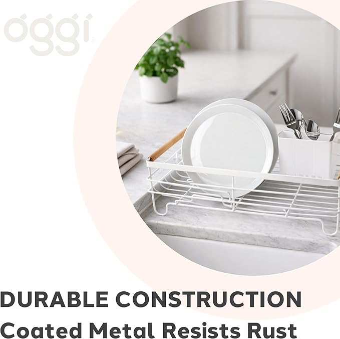 Oggi Large Dish Drying Rack - Image 6