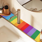 Kitchen Sink Splash Guard 1 PC 30 Inch Sink Faucet Mat Splash Guard - Image 7