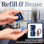 Solvère Gift Set with Refill Bottle | Automotive Air Fresheners with Solvère - Image 6