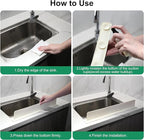 EEEKit Silicone Kitchen Sink Splash Guard, Sink Splash Protector - Image 6
