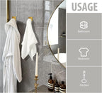 VIS'V Adhesive Towel Hooks, Waterproof Shower Wall Stick on Hooks - Image 5
