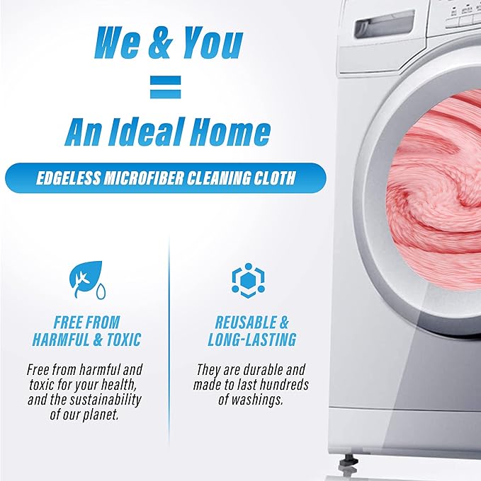 Sunny zzzZZ 18 Pack Microfiber Cleaning Cloth - Image 5
