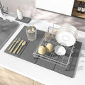 2PCS Stone Drying Mat for Kitchen Counter, Stone Dish Drying Mat by IMGROSE