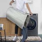 ZEROJETLAG 115L X-Large Laundry Basket Collapsible Hamper - Image 7