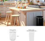 8 Gallon Trash Bags Drawstring, 8 Gal Garbage Bag, 55x65cm Size - Image 2