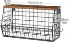2-Tier Fruit Basket for Kitchen, Stackable wire basket - Image 6