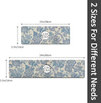 24" X 5.5" Kitchen Sink Splash Guard Faucet Mat Flora Super Absorbent Fast - Image 2