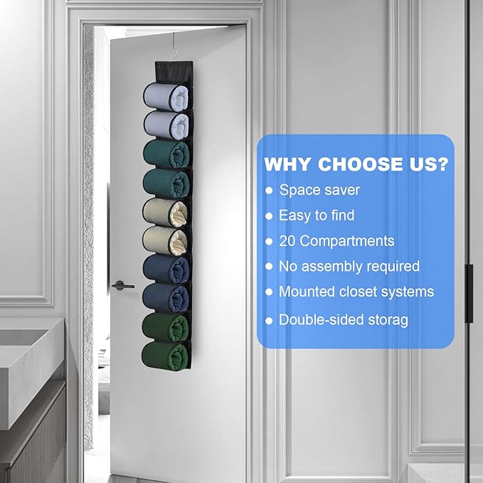 Legging Organizer for Closet Hanging, Hanging Legging Organizer, Legging - Image 7