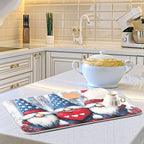 Three Cute Gnomes Pattern Dish Drying Mat - Image 6