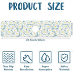 White Flower Sink Faucet Absorbing Mat Cute Chamomile Super Absorbent Fast - Image 2