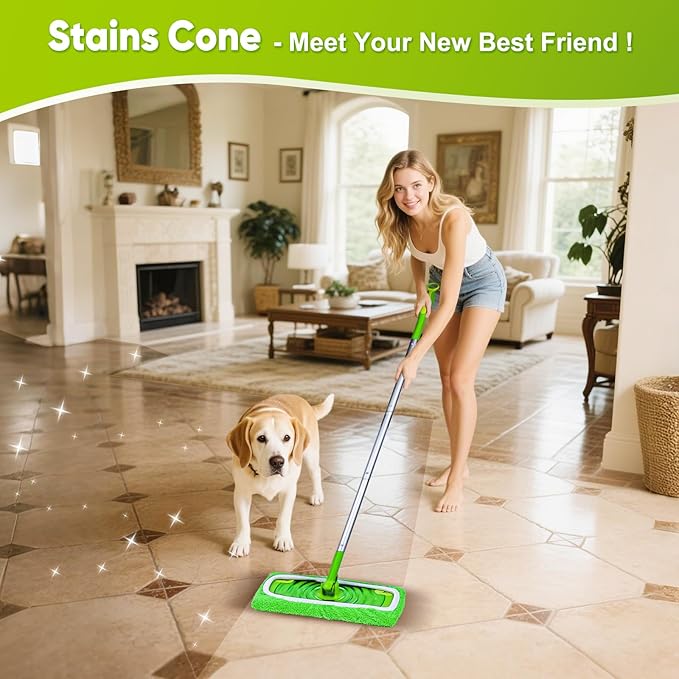 6-Pack Reusable Mop Pads Compatible - Image 7