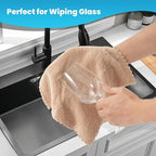 12 Pack Cleaning Cloth, Ultra Soft Absorbent Quick Drying Microfiber Cleaning - Image 5