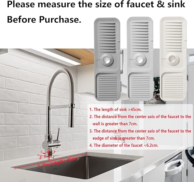 Kitchen Sink Splash Guard Sponge Holder - Image 7