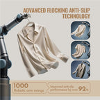 30 Pack Velvet Hangers for Clothes – Non-Slip Slim Flocked Shirt Hangers - Image 3